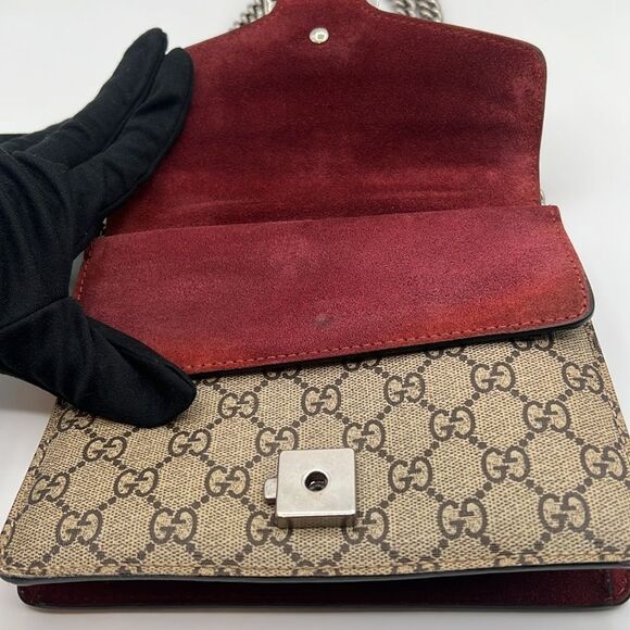 GUCCI DIONYSUS GG MONOGRAM SHOULDER CROSSBODY BAG - Picture 8 of 13